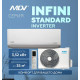 Кондиционер MDV INFINI Inverter MDSAG-12HRDN8/MDOAG-12HDN8 12000 BTU белый  A++